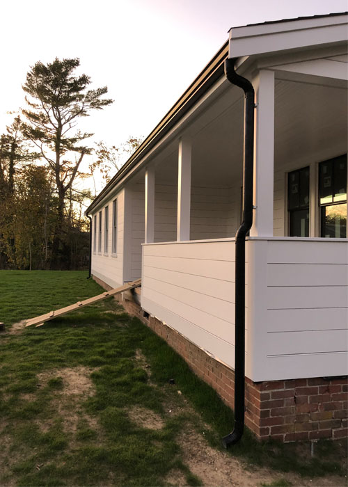 House gutters image