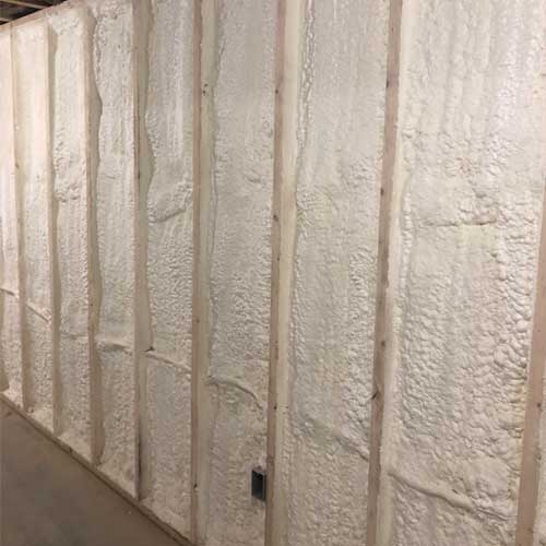 Spray foam insulation image